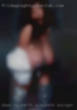 Down to earth,  adventurous playmate swinger type.